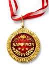 Şampiyon Altın Madalya Metal | Ödül Madalyası 1.lik Yarışma Okul Spor Tören